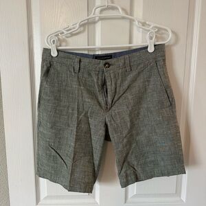Banana Republic Flat Front Sage Green Shorts